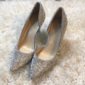Betsy Johnson Rhinestone Heels